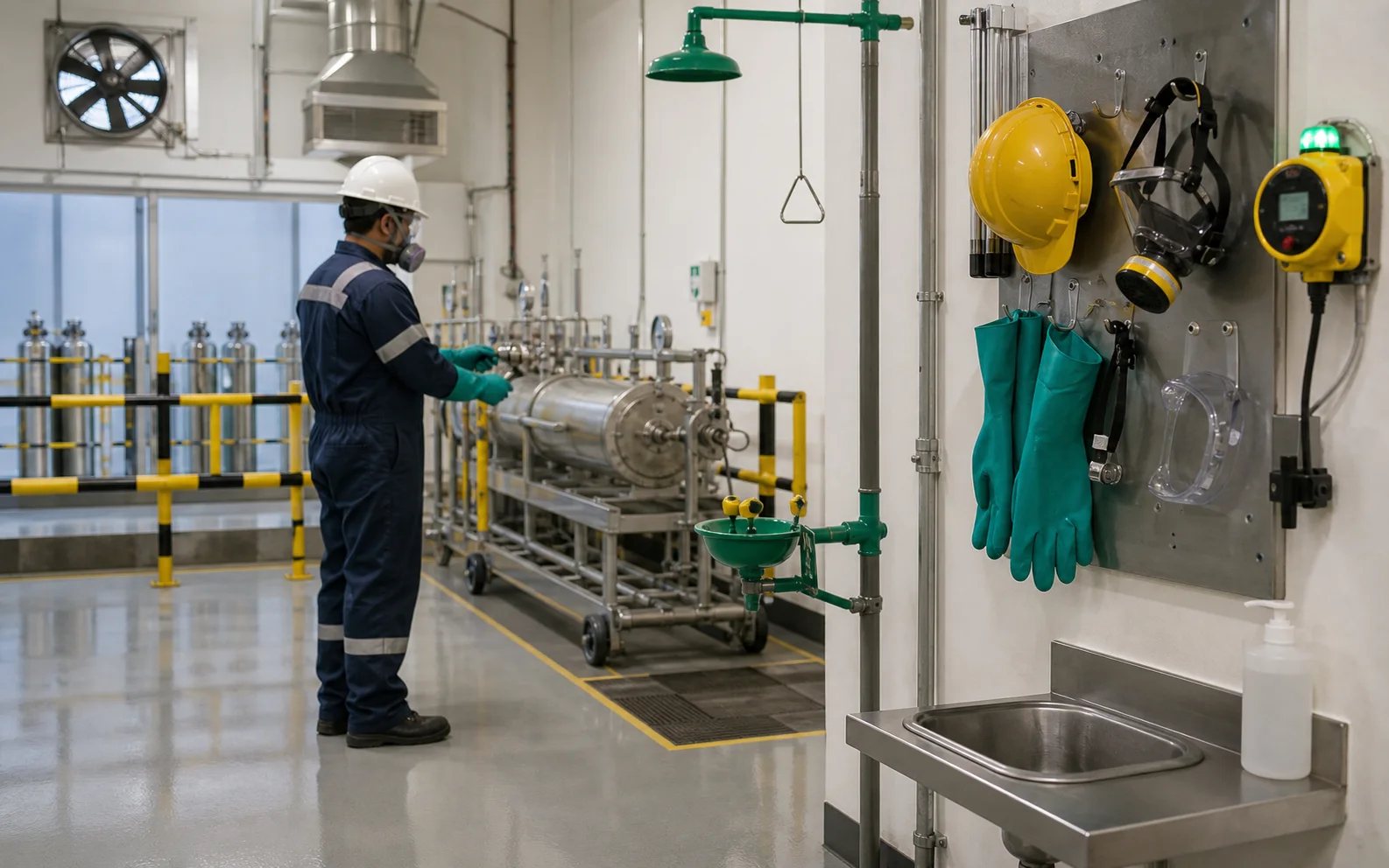 Advanced Safety Protocols for Chlorine Handling