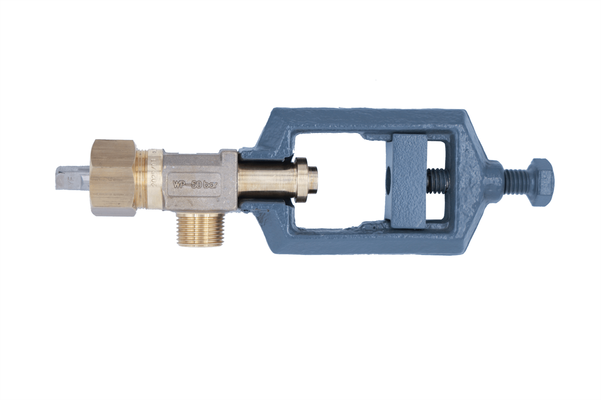 Auxiliary container valve and chlorination accessory by Industrial Devices