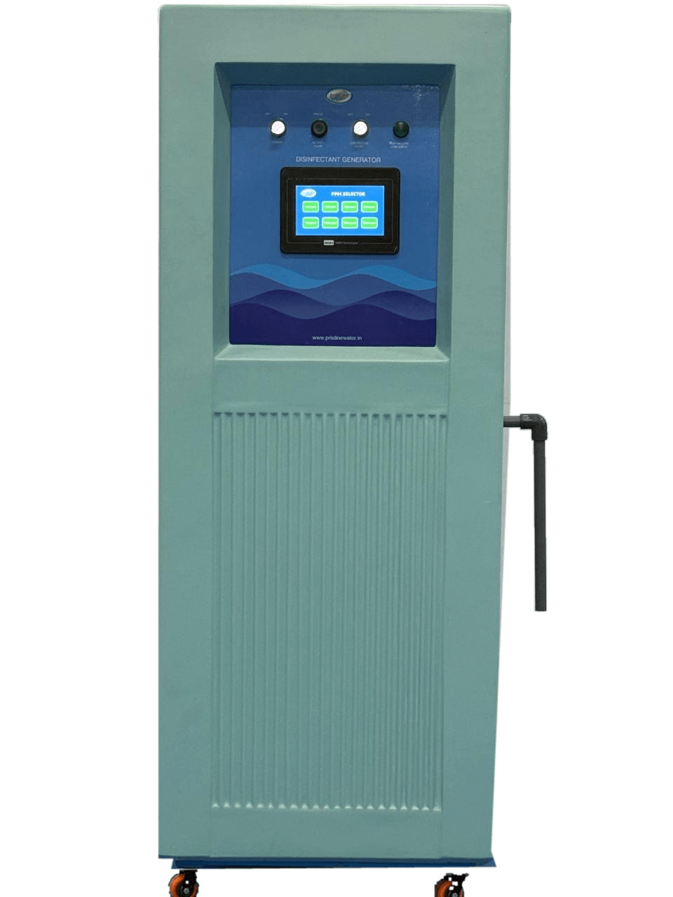 Chlorine dioxide generator vacuum type
