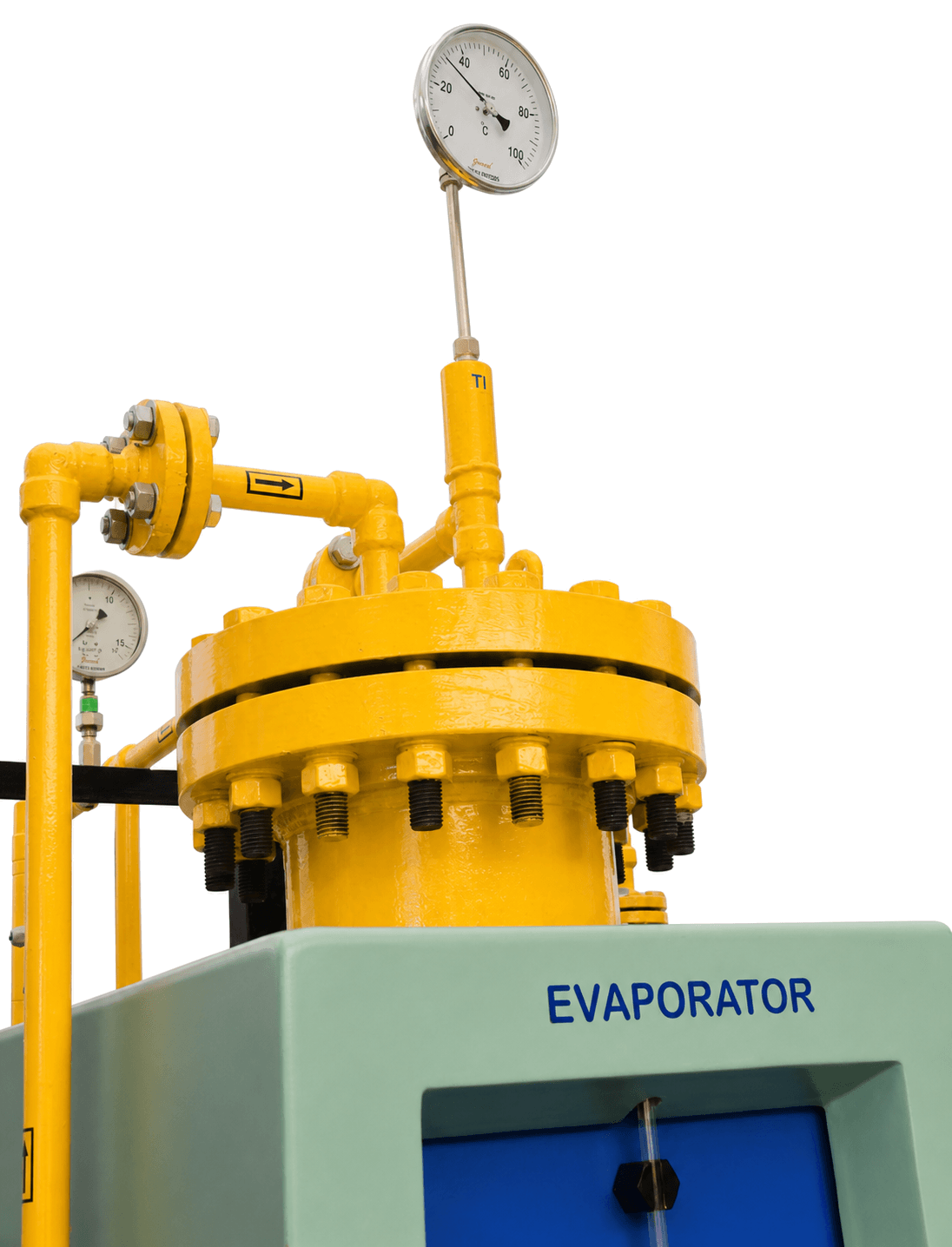 Electrically heated chlorine vaporizer
