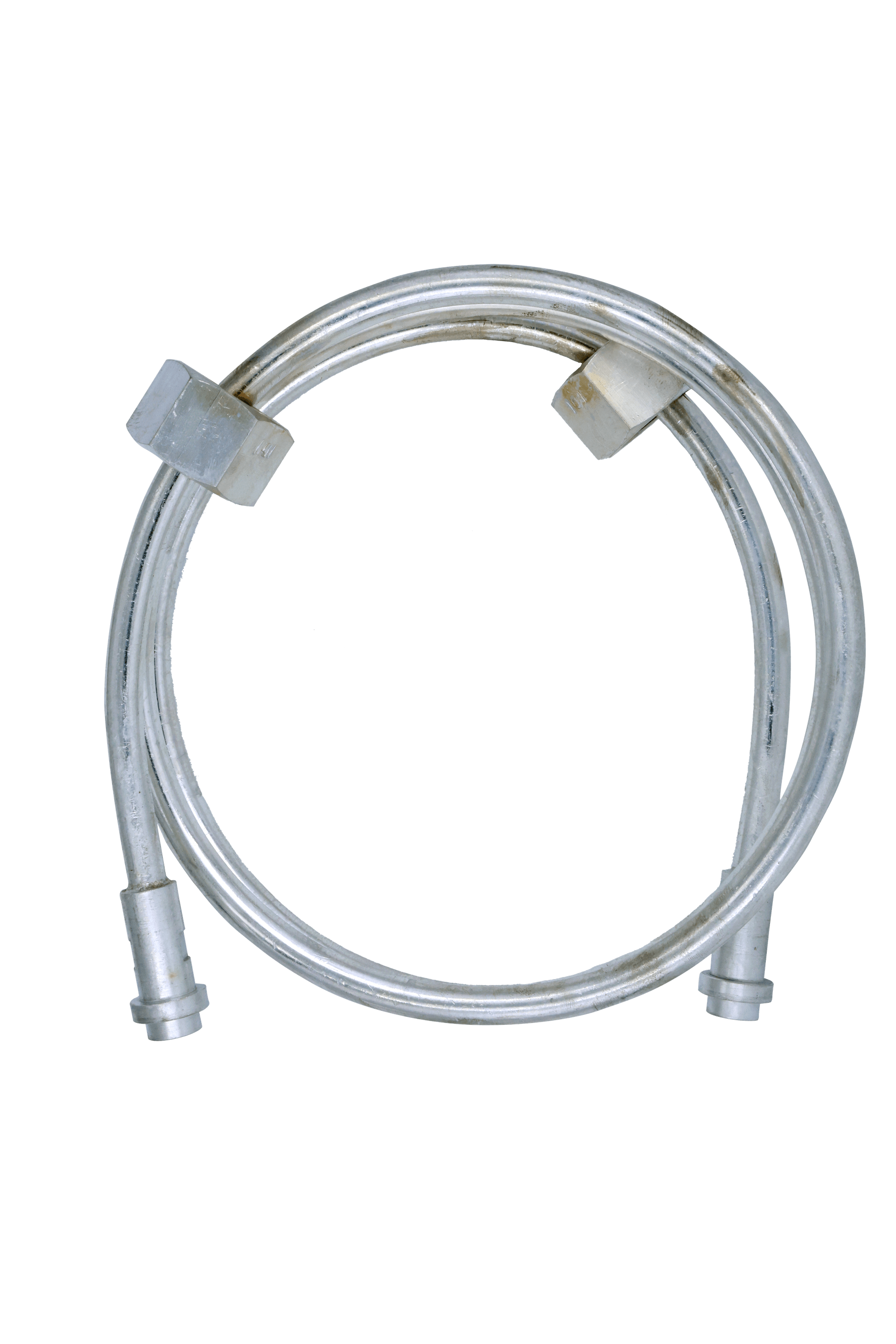 Flexible copper connector for chlorine gas piping