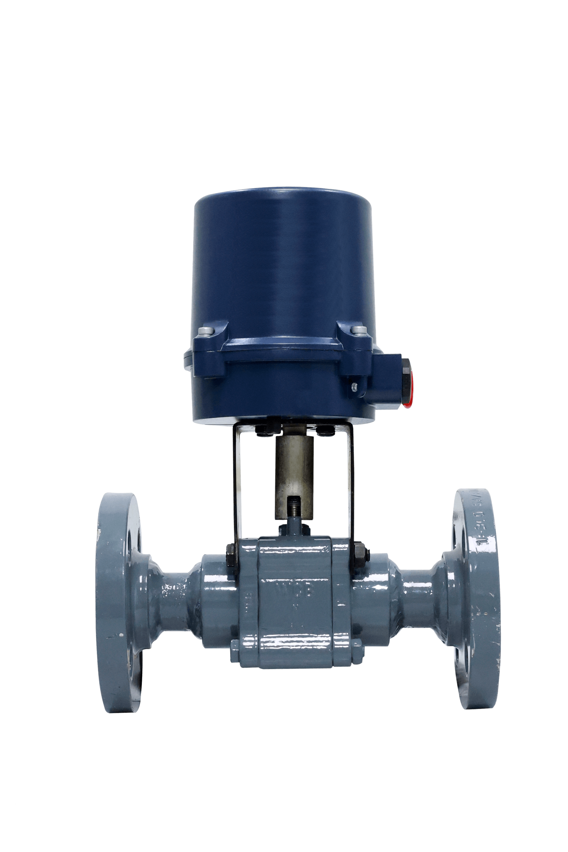 Motorized valve for automated chlorine line control