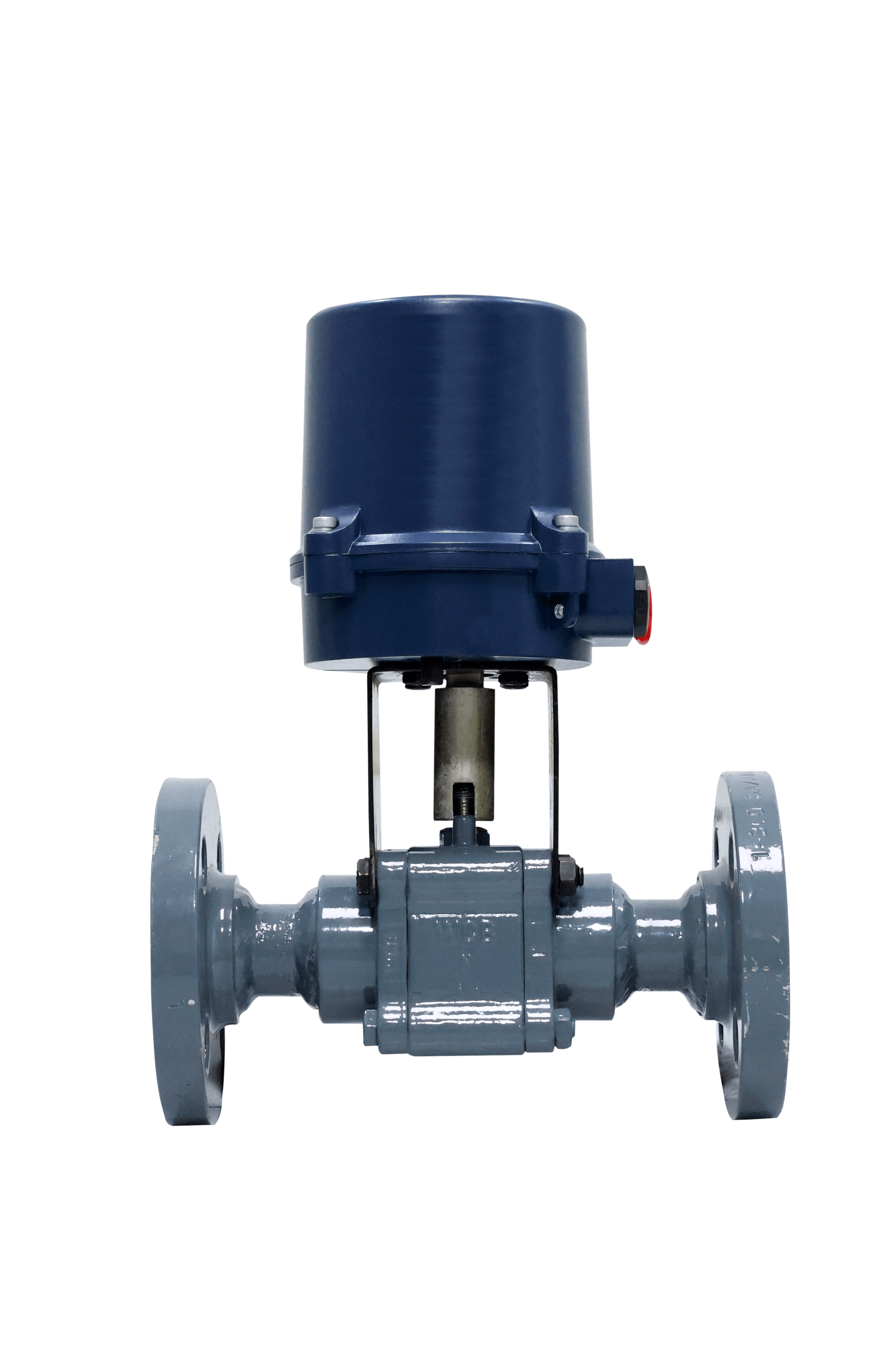 Motorized valve for automated chlorine line control