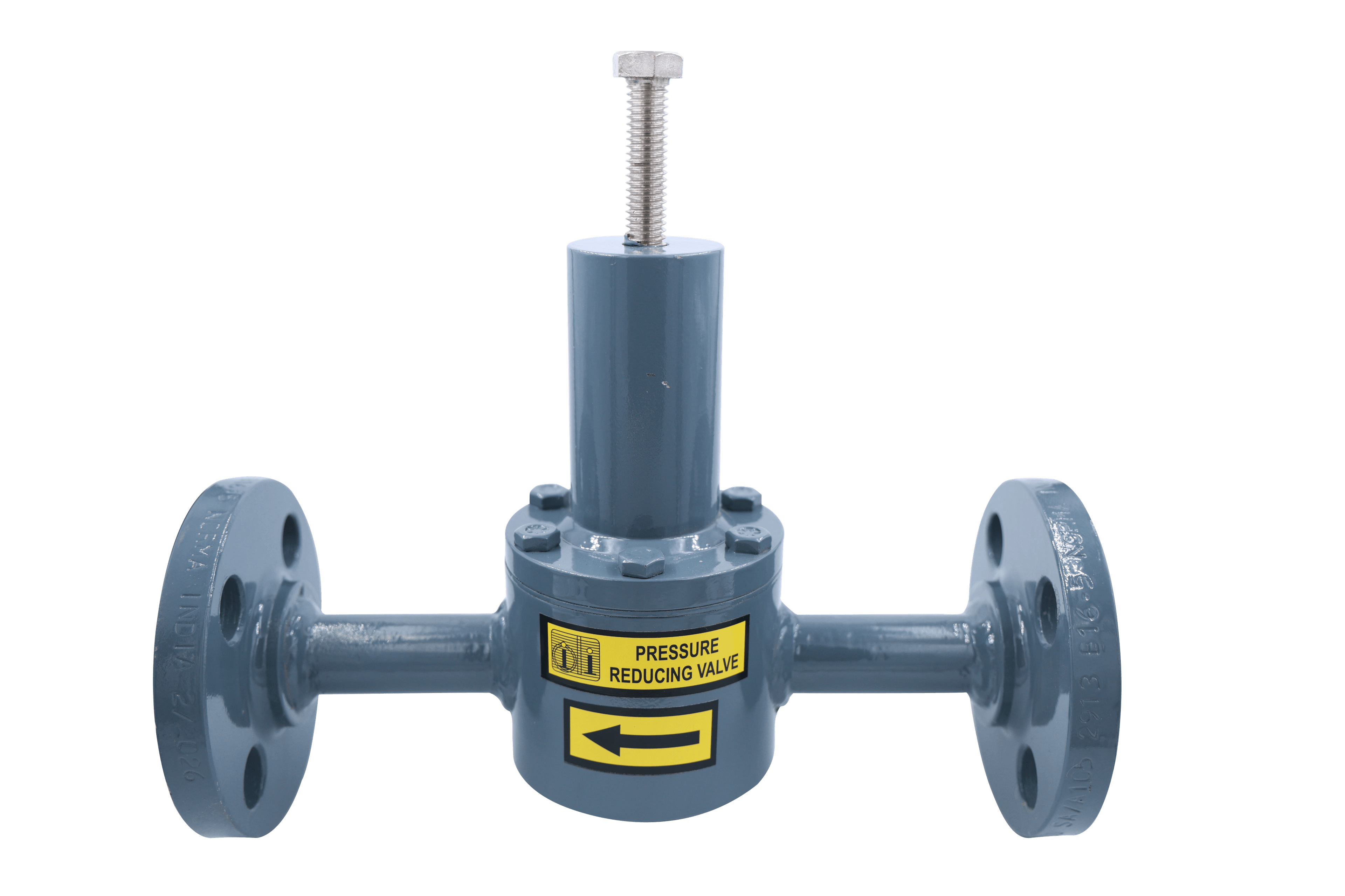 Pressure reducing valve for chlorine gas systems
